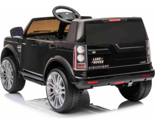 Дитяча акумуляторна машинка Land Rover Discovery Чорна