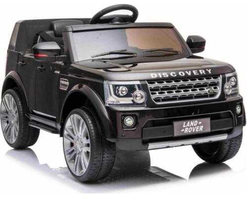 Дитяча акумуляторна машинка Land Rover Discovery Чорна