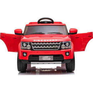 Дитяча акумуляторна машинка Land Rover Discovery Червона