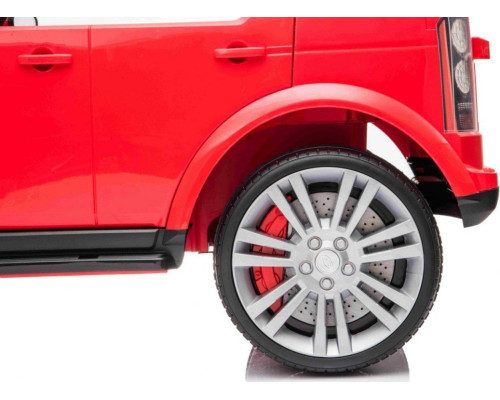 Дитяча акумуляторна машинка Land Rover Discovery Червона