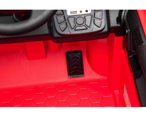 Дитяча акумуляторна машинка Land Rover Discovery Червона