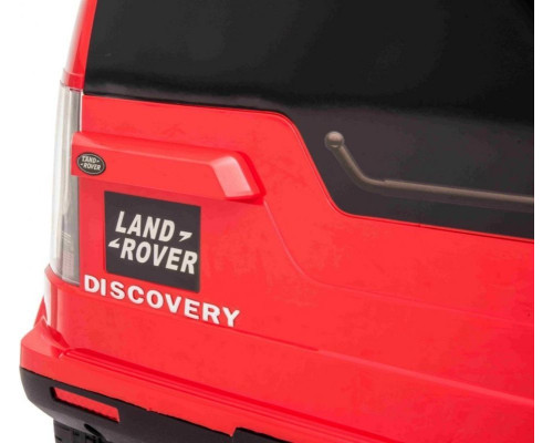 Дитяча акумуляторна машинка Land Rover Discovery Червона