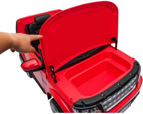 Дитяча акумуляторна машинка Land Rover Discovery Червона