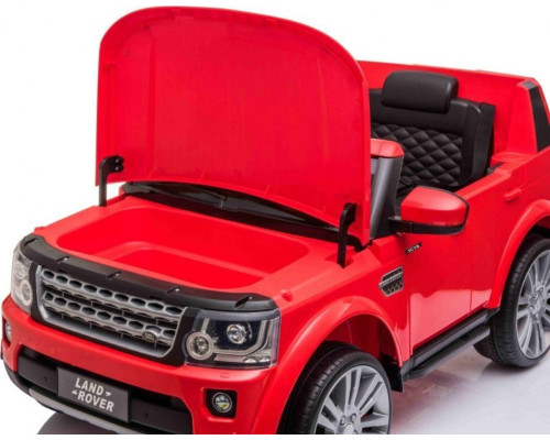 Дитяча акумуляторна машинка Land Rover Discovery Червона