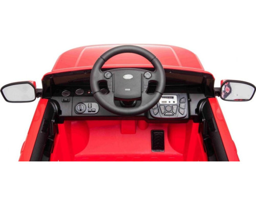 Дитяча акумуляторна машинка Land Rover Discovery Червона