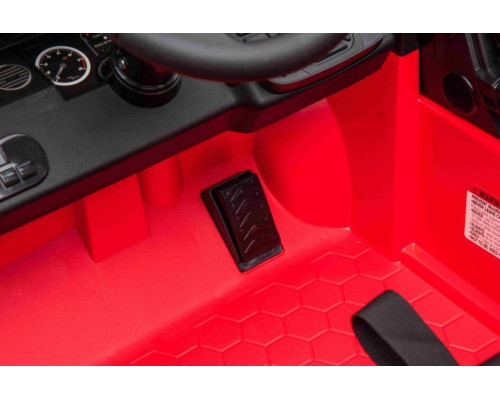 Дитяча акумуляторна машинка Land Rover Discovery Червона