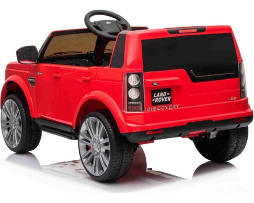 Дитяча акумуляторна машинка Land Rover Discovery Червона