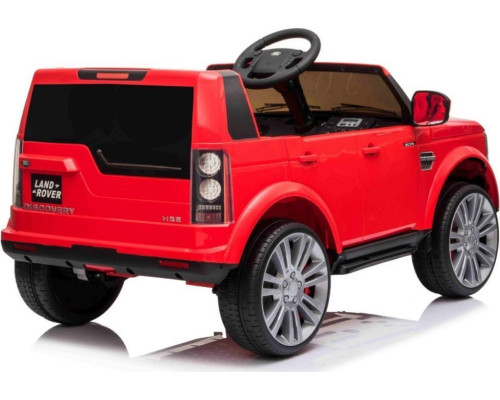 Дитяча акумуляторна машинка Land Rover Discovery Червона