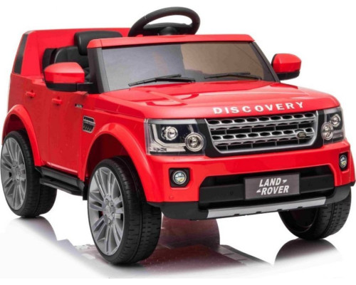 Дитяча акумуляторна машинка Land Rover Discovery Червона