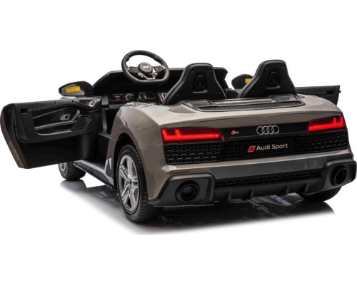 Дитяча акумуляторна машинка Audi Spyder R8 LIFT Сіра Дитяча акумуляторна машинка Audi Spyder R8 LIFT Сіра