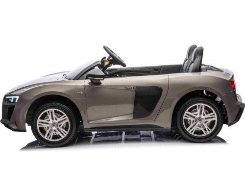 Дитяча акумуляторна машинка Audi Spyder R8 LIFT Сіра Дитяча акумуляторна машинка Audi Spyder R8 LIFT Сіра