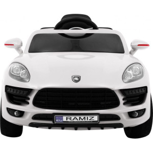 Дитяча акумуляторна машинка Turbo-S Біла