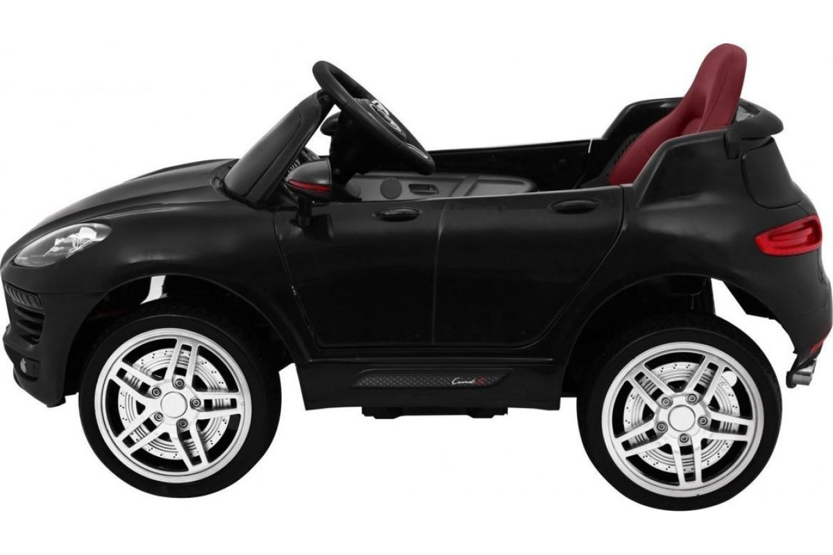 Дитяча акумуляторна машинка Turbo-S Чорна