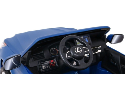 Дитяча акумуляторна машинка Lexus LX570 Синя