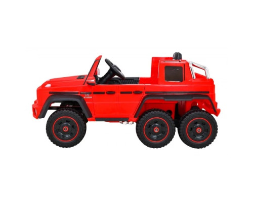 Дитяча акумуляторна машинка Mercedes G63 AMG Червона