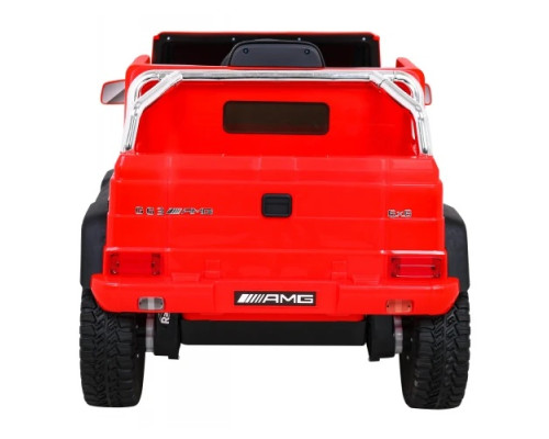 Дитяча акумуляторна машинка Mercedes G63 AMG Червона