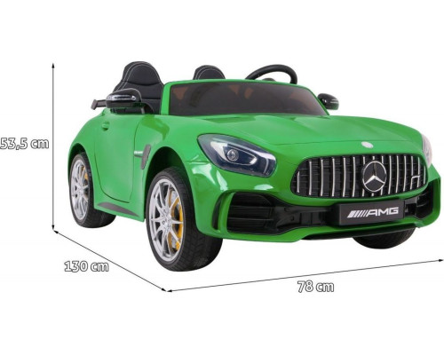 Дитяча акумуляторна машинка Mercedes-Benz GT R Зелена