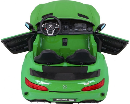 Дитяча акумуляторна машинка Mercedes-Benz GT R Зелена