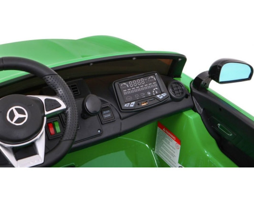 Дитяча акумуляторна машинка Mercedes-Benz GT R Зелена