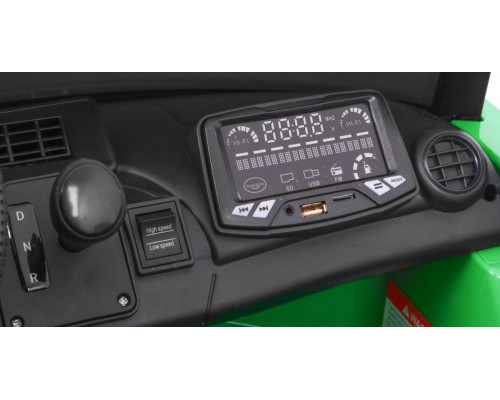 Дитяча акумуляторна машинка Mercedes-Benz GT R Зелена