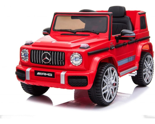 Дитяча акумуляторна машинка Mercedes AMG G63 Червона