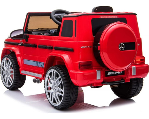 Дитяча акумуляторна машинка Mercedes AMG G63 Червона