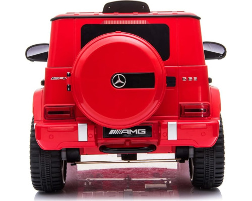 Дитяча акумуляторна машинка Mercedes AMG G63 Червона