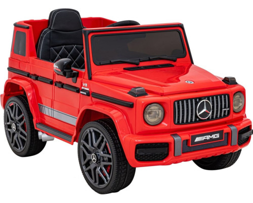 Дитяча акумуляторна машинка Mercedes AMG G63 Червона