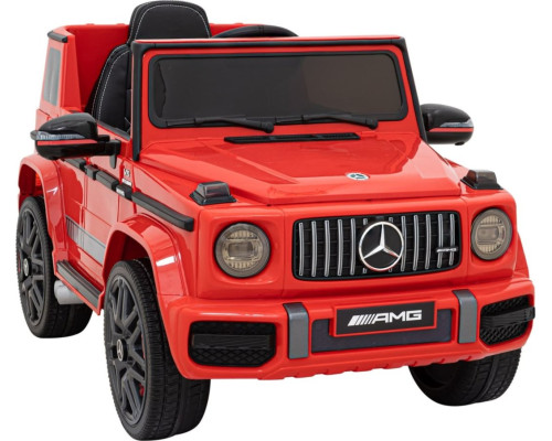 Дитяча акумуляторна машинка Mercedes AMG G63 Червона