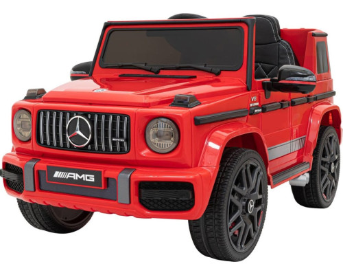 Дитяча акумуляторна машинка Mercedes AMG G63 Червона