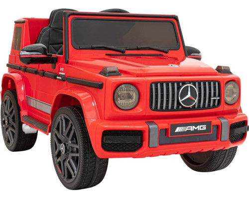 Дитяча акумуляторна машинка Mercedes AMG G63 Червона