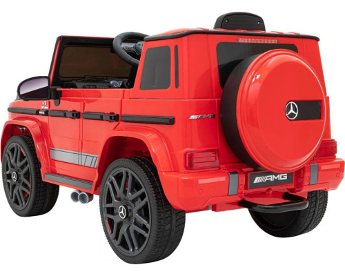 Дитяча акумуляторна машинка Mercedes AMG G63 Червона
