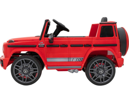 Дитяча акумуляторна машинка Mercedes AMG G63 Червона