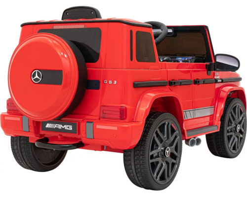 Дитяча акумуляторна машинка Mercedes AMG G63 Червона