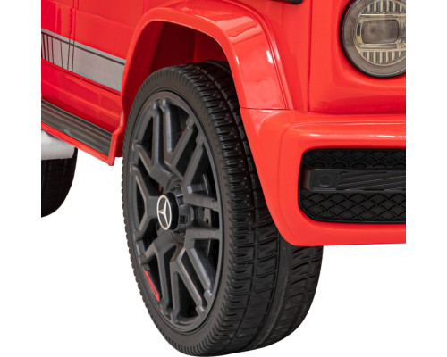 Дитяча акумуляторна машинка Mercedes AMG G63 Червона