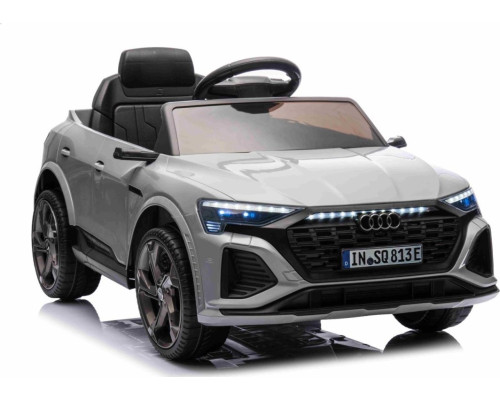 Дитяча акумуляторна машинка Audi SQ8 Сіра