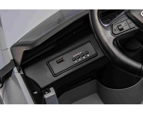 Дитяча акумуляторна машинка Audi SQ8 Сіра