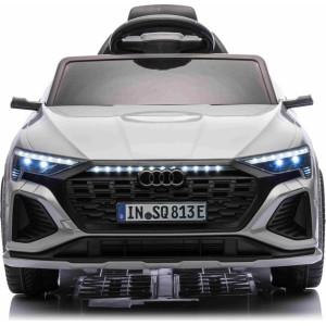 Дитяча акумуляторна машинка Audi SQ8 Сіра