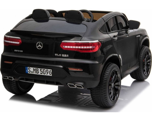 Дитяча акумуляторна машинка Mercedes GLC 63S Чорна