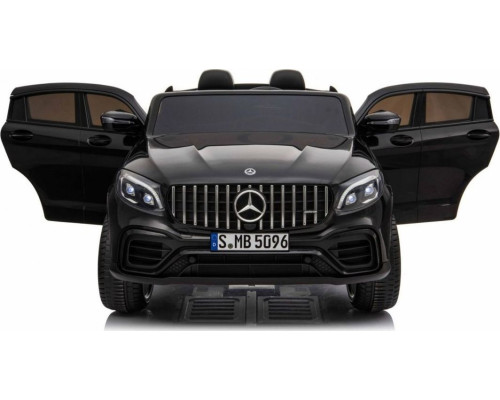 Дитяча акумуляторна машинка Mercedes GLC 63S Чорна