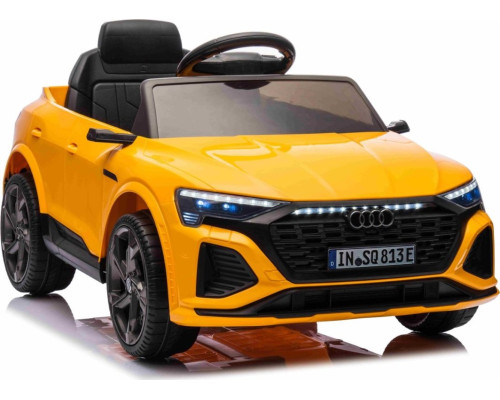 Дитяча акумуляторна машинка Audi SQ8 Жовта