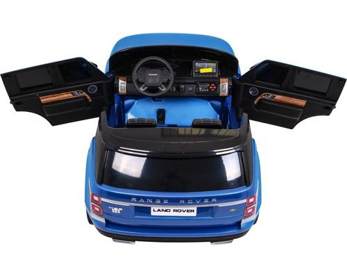 Дитяча акумуляторна машинка Range Rover HSE Синя