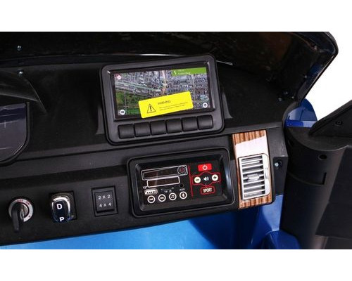 Дитяча акумуляторна машинка Range Rover HSE Синя