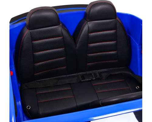 Дитяча акумуляторна машинка Mercedes GLC 63S Синя