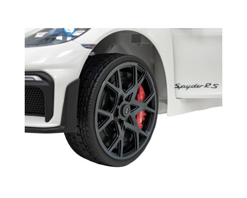 Дитяча акумуляторна машинка Porsche 718 MP4 Біла