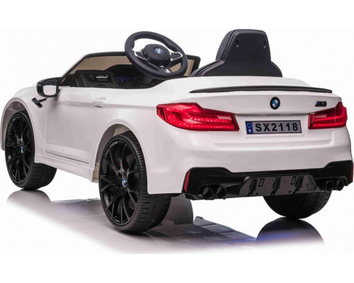 Дитяча акумуляторна машинка BMW M5 DRIFT Біла