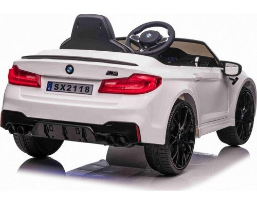 Дитяча акумуляторна машинка BMW M5 DRIFT Біла