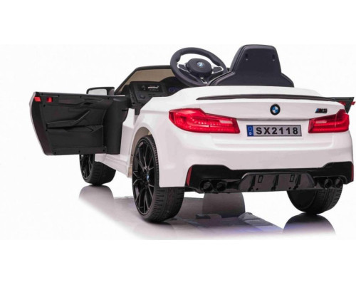 Дитяча акумуляторна машинка BMW M5 DRIFT Біла