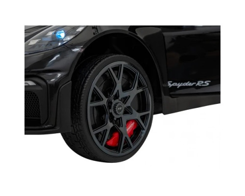 Дитяча акумуляторна машинка Porsche 718 Чорна