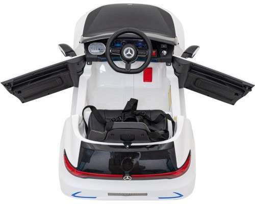 Дитяча акумуляторна машинка Mercedes Benz AMG EQA Біла